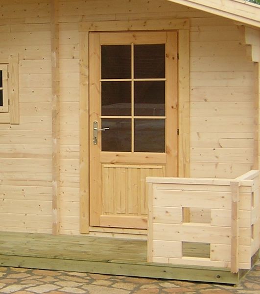 Set-up outdoor sauna mod. Keitele