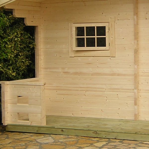 Set-up outdoor sauna mod. Keitele
