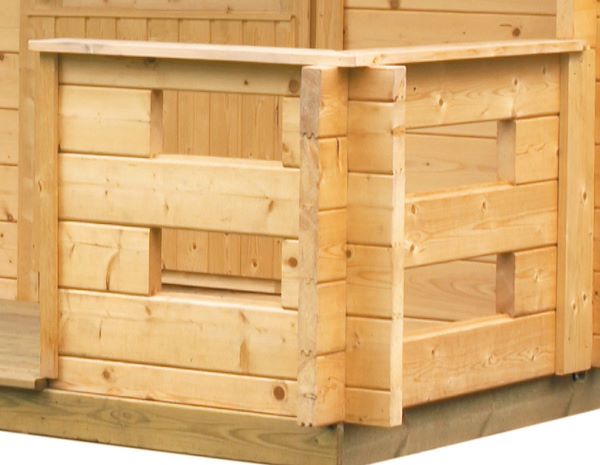 Installazione sauna outdoor mod. Keitele