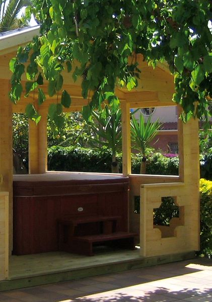 Outdoor sauna mod. Saimaa