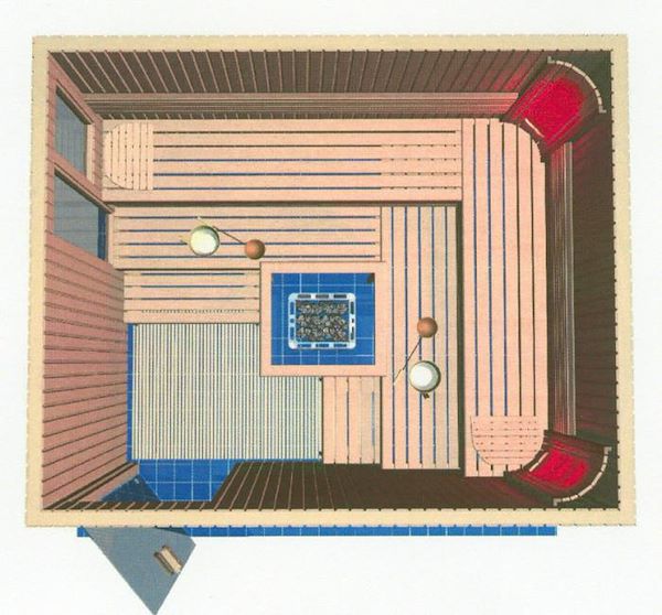 Variant special sauna