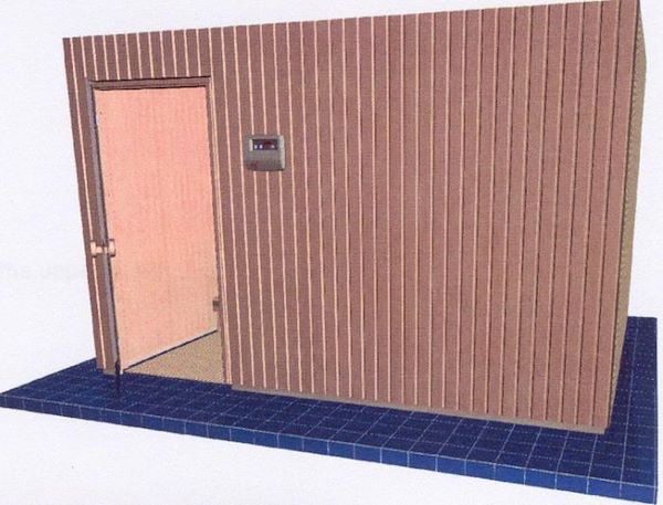 Realizzazione sauna Variant su misura