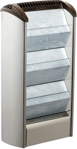 Special sauna (tailor made) with double door set-up inside an exclusive Hotel