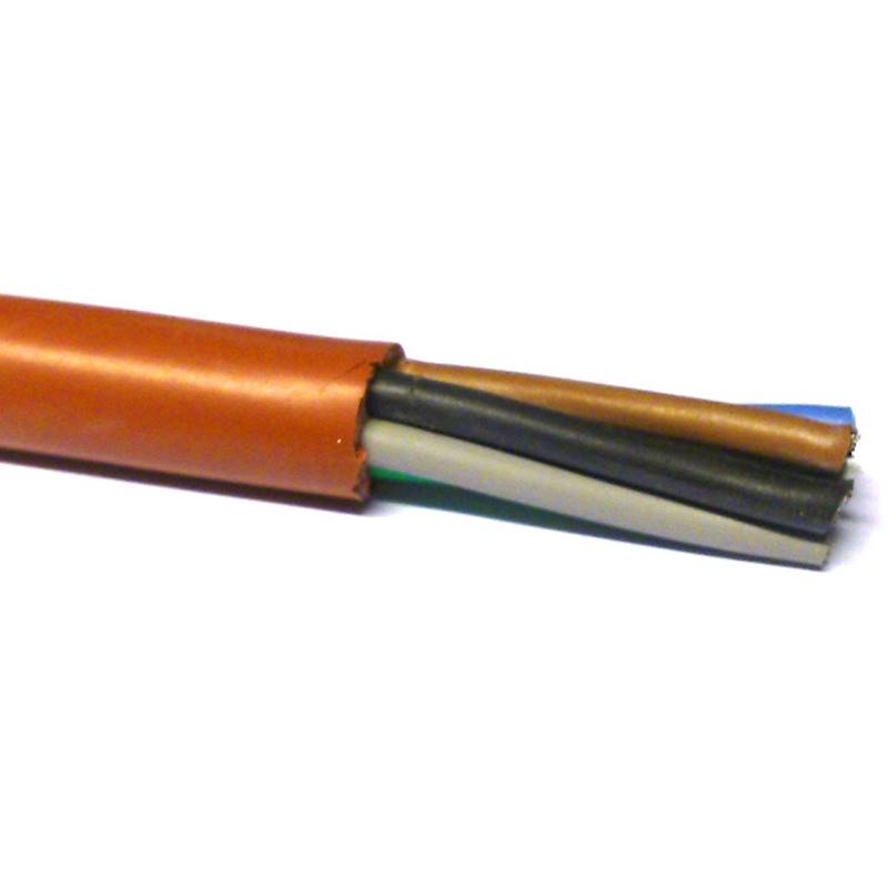 CAVO SILICONICO ALTE TEMPERATURE 5 X 2.5 MM