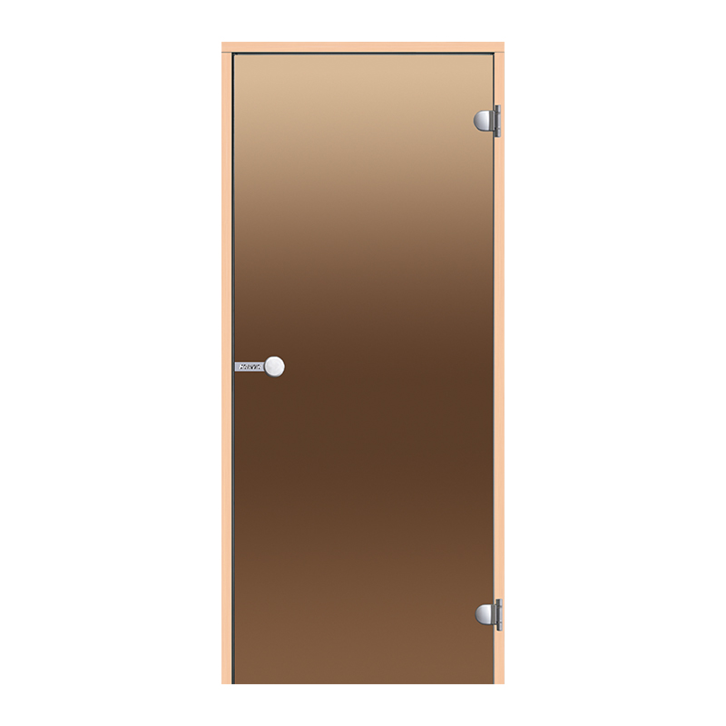 Porta in vetro 8*19 bronzo/ontano