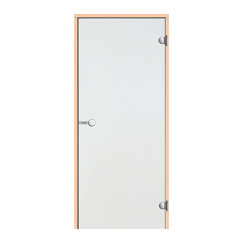 Glass door 8*19 clear/alder