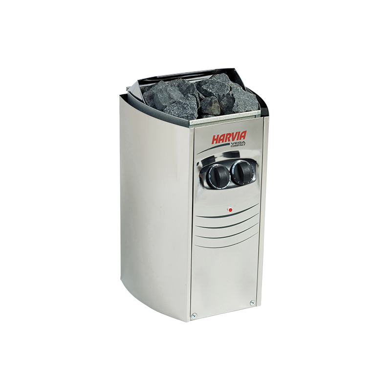 Stufa elettrica per sauna Vega Compact BC23 2,3 kW in acciaio