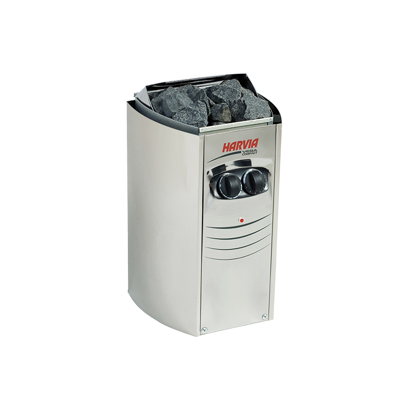 Stufa elettrica per sauna Vega Compact BC35 in acciaio
