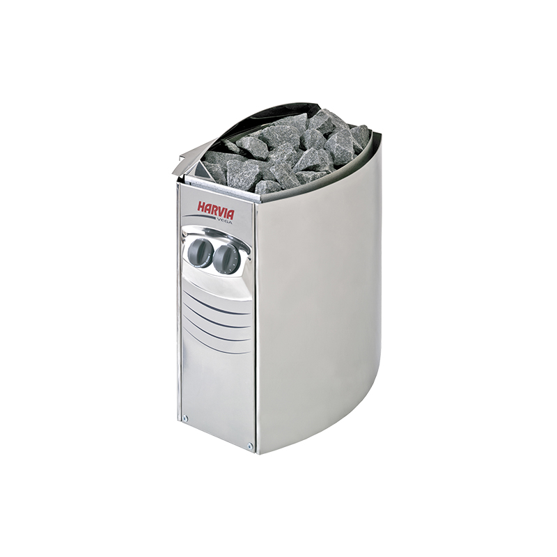Stufa elettrica per sauna Vega BC80E 8,0 kW in acciaio