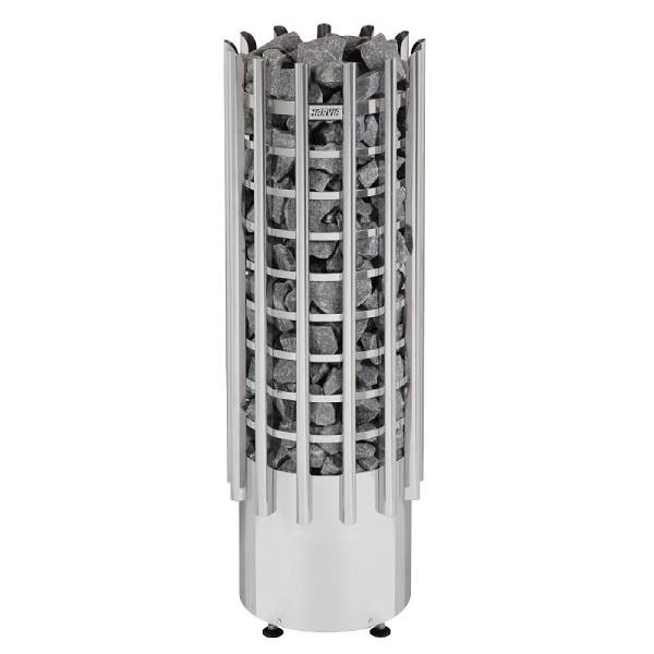 Stufa elettrica per sauna Glow TRT70E 6,8 kW in acciaio