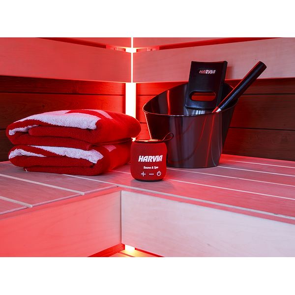 Waterproof loudspeaker rosso