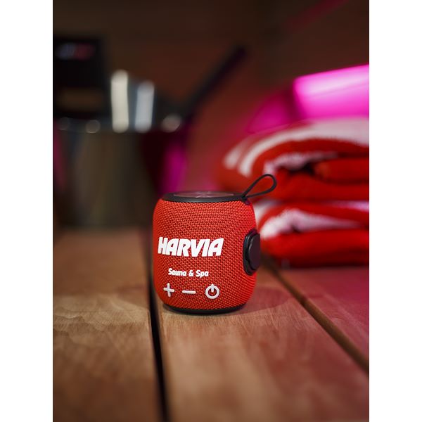 Waterproof loudspeaker - red