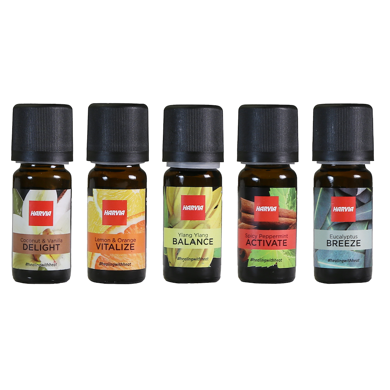 Kit aromi concentrati per sauna e bagno turco