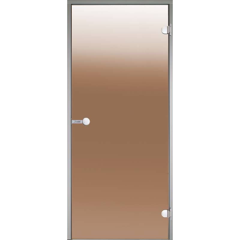 HARVIA PORTA BAGNO TURCO bronzata:  690X1890
