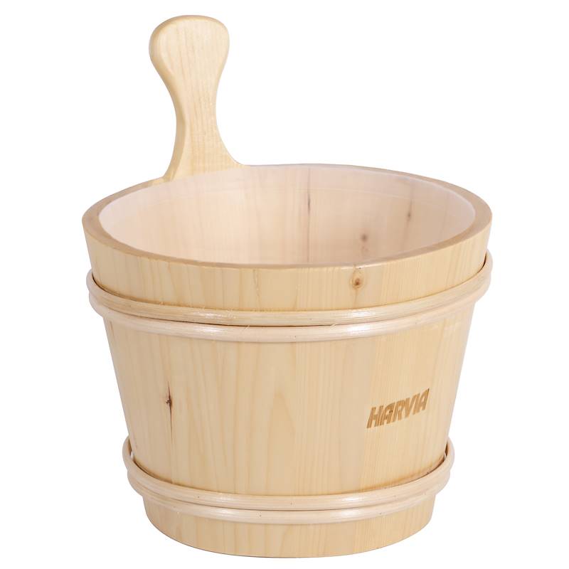 Wooden bucket 7 L.