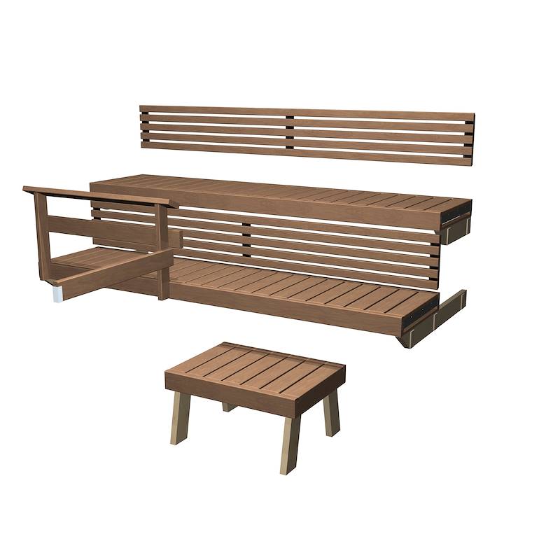 Bench kit Formula 19 heat-treated aspen