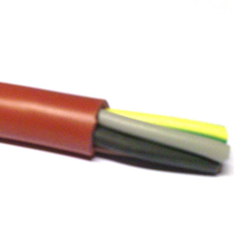 CAVO SILICONICO ALTE TEMPERATURE 5 X 6.0 MM