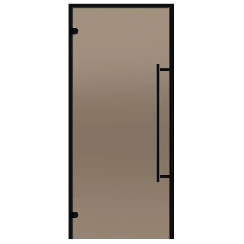 Glass door/aluminium frame 9*21 bronze
