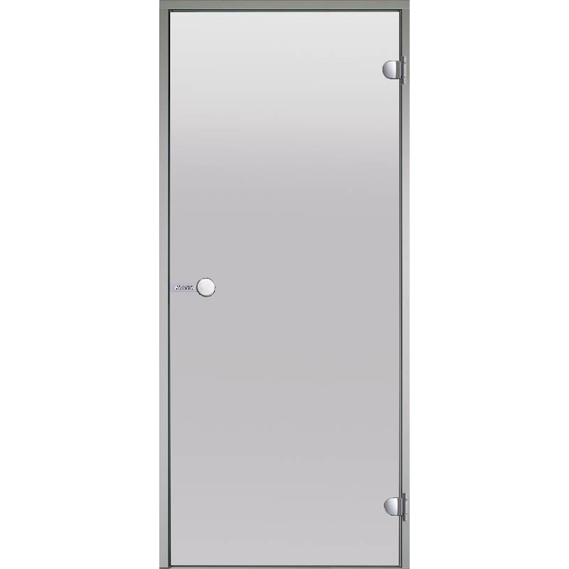 Glass door/aluminium frame 9*21 satin