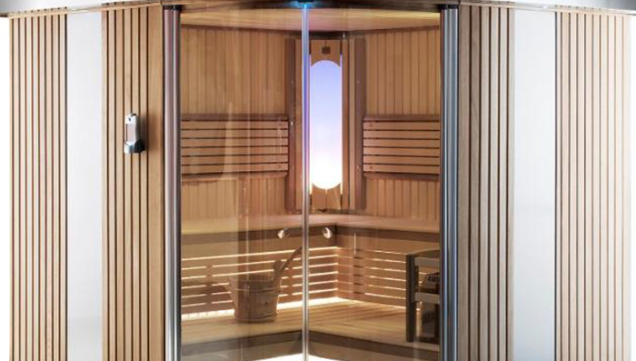 Set-up Rondium bio-sauna