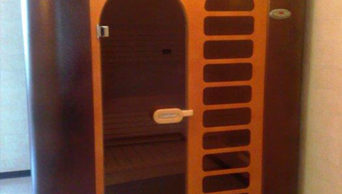 Installazione sauna Elegant in centro estetico, Realizzazioni: le nostre migliori success stories di installazione saune ed accessori, Santa Maria Capua Vetere - Caserta