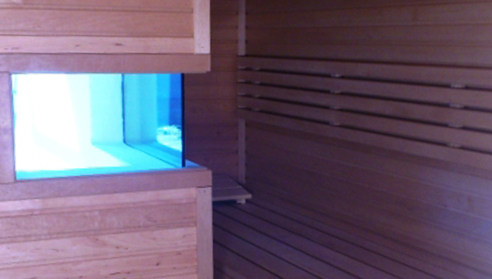 Rivestimento locale bio-sauna, Realizzazioni: le nostre migliori success stories di installazione saune ed accessori, Sabbioneta - Mantova