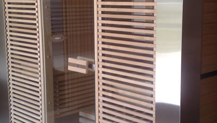 Installazione bio-sauna mod. Rubic, Realizzazioni: le nostre migliori success stories di installazione saune ed accessori, Merano - Bolzano