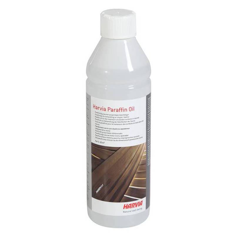 Paraffin oil, Care and cleaning sauna