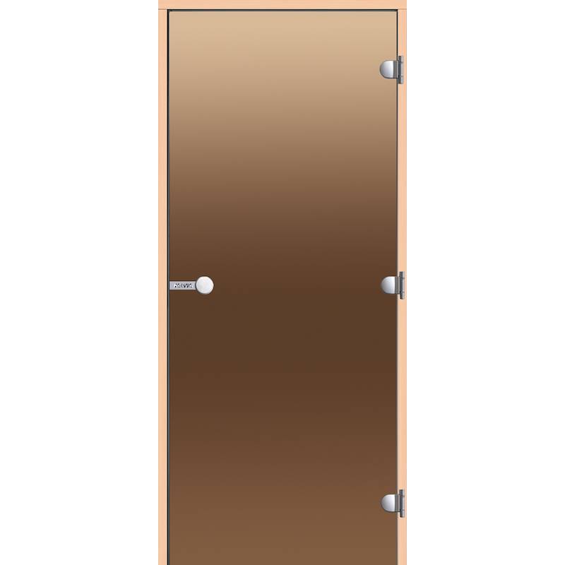 Porta in vetro 8*21 bronzo/ontano