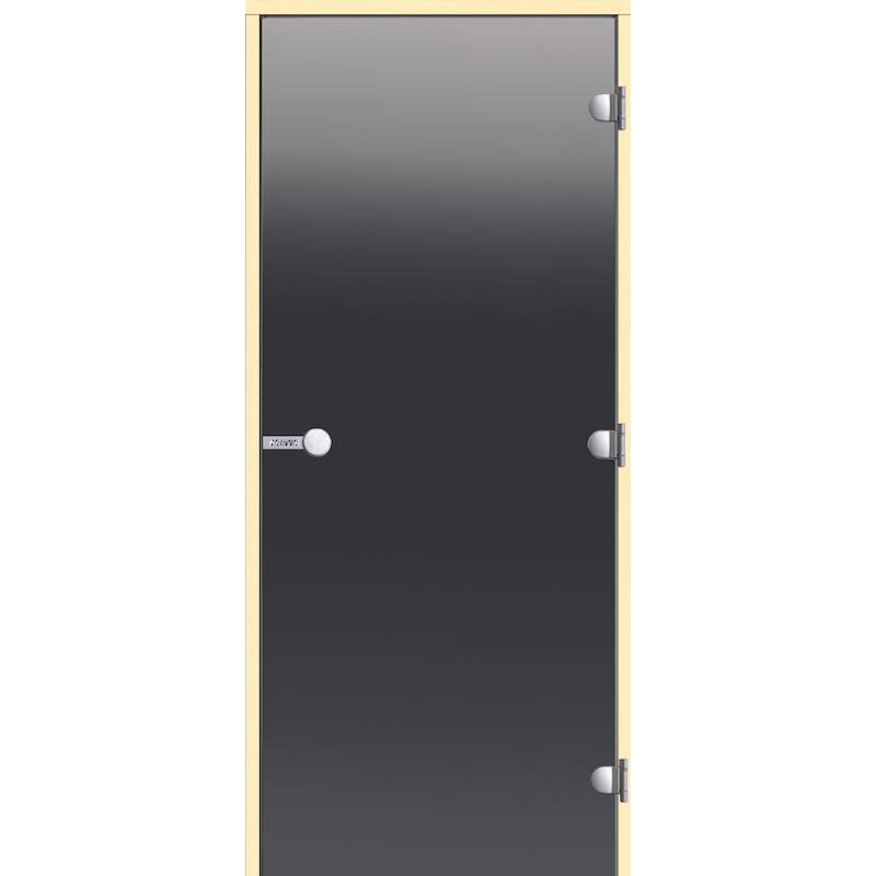 Porta in vetro 8*21 grigio/aspen