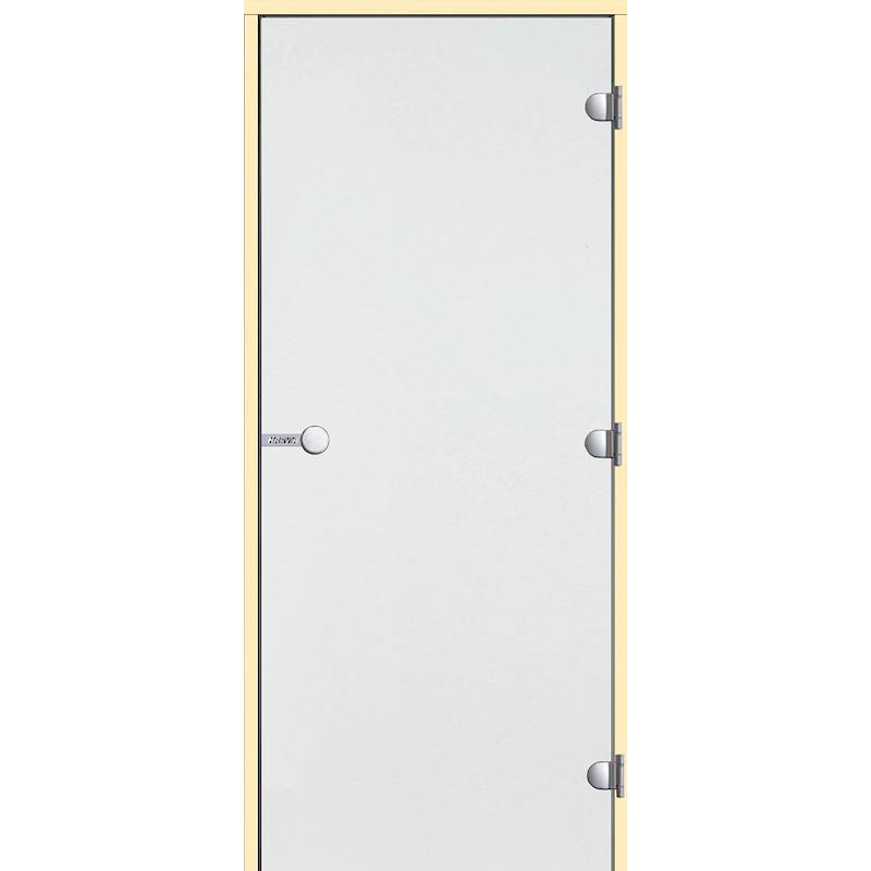 Porta in vetro 9* 19 trasparente/aspen