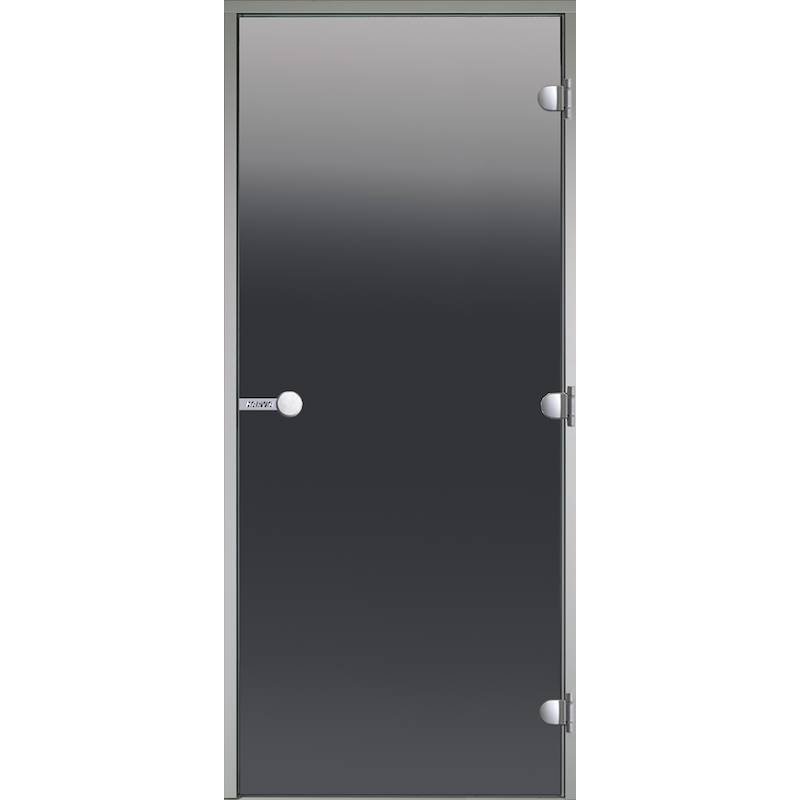Porta in vetro/telaio in alluminio 8*21 grigio