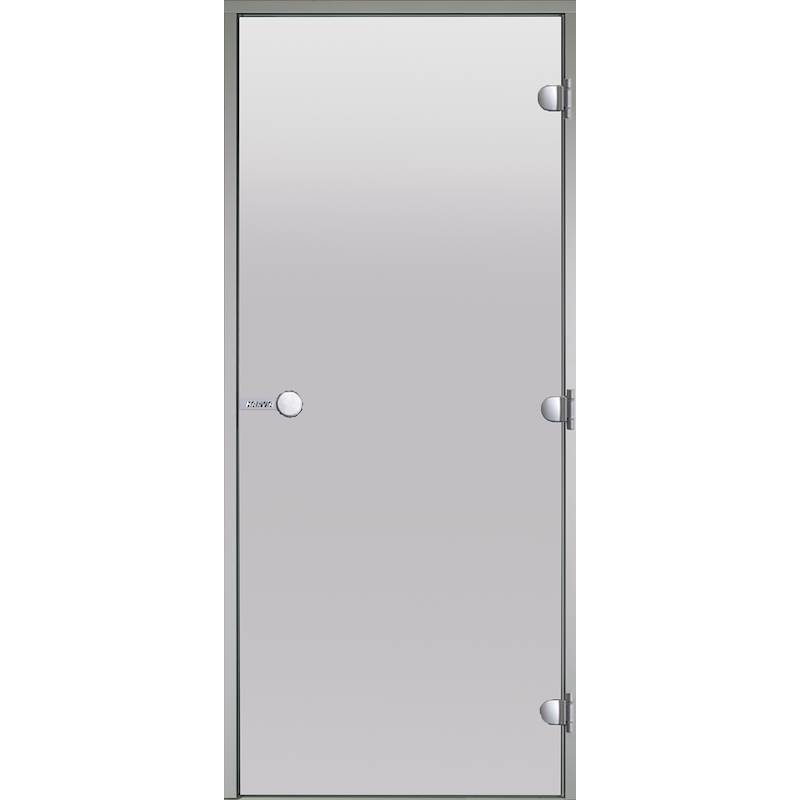 Porta in vetro/telaio in alluminio 9*19 satinato
