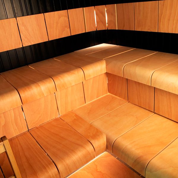 Sauna Variant Pino Quadro-Angolare Universale