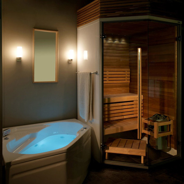 Saune per il bagno di casa